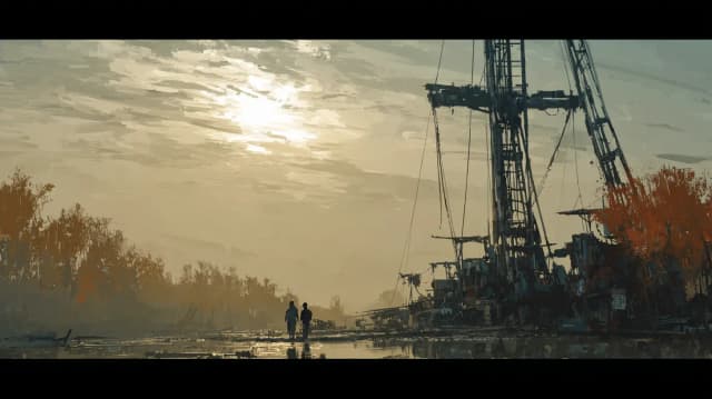 The Sting of Second Chances - Official episode still from Landman Season 1 Episode 3