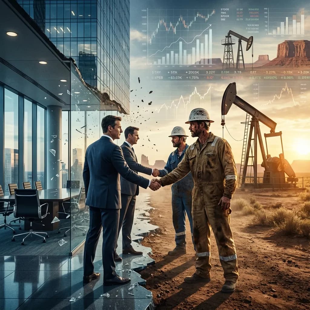 Corporate oil deal image for Cami Miller and M-Tex