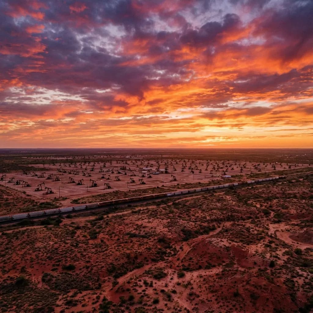 West Texas Oil Towns Explained West Texas oilfield landscape